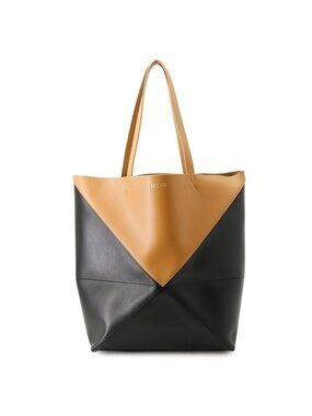 Loewe Tote Bag Puzzle Fold Bicolor XL Extra Large Calfskin